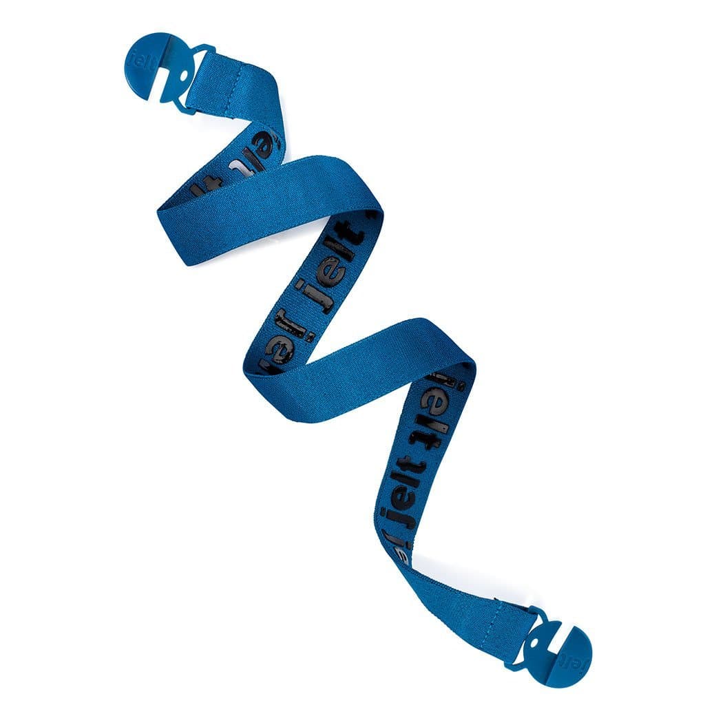 Anderson's light blue braided elastic belt - Floccari Store