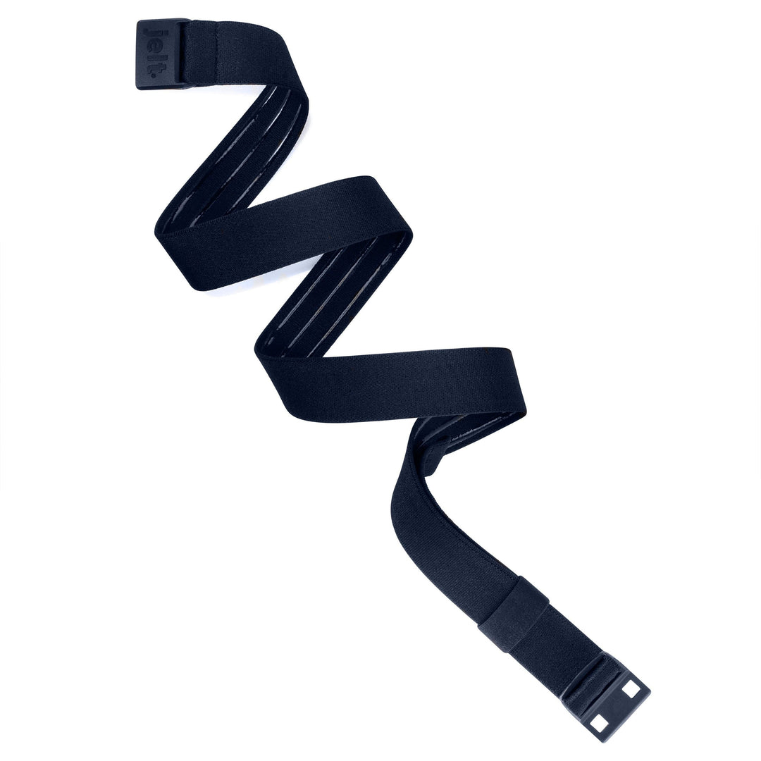 JeltX Adjustable Elastic Belt in Navy, Brown and Black