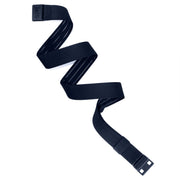 JeltX Navy Adjustable Belts with stretch elastic and strong magnetic buckle.